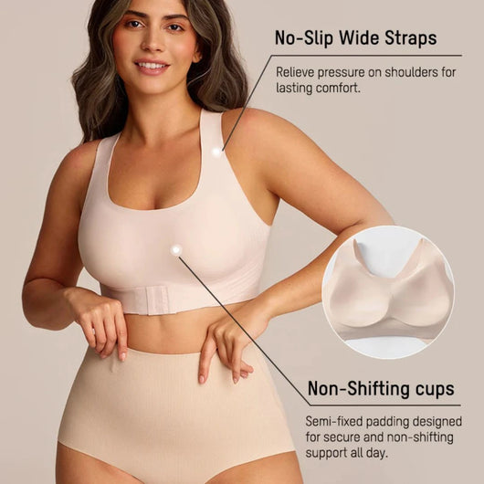 Front-Closure Posture Bra