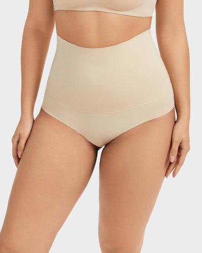 High Waist Seamless Tummy Control Panties