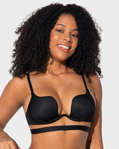 U-Shaped Backless Bra with Lift