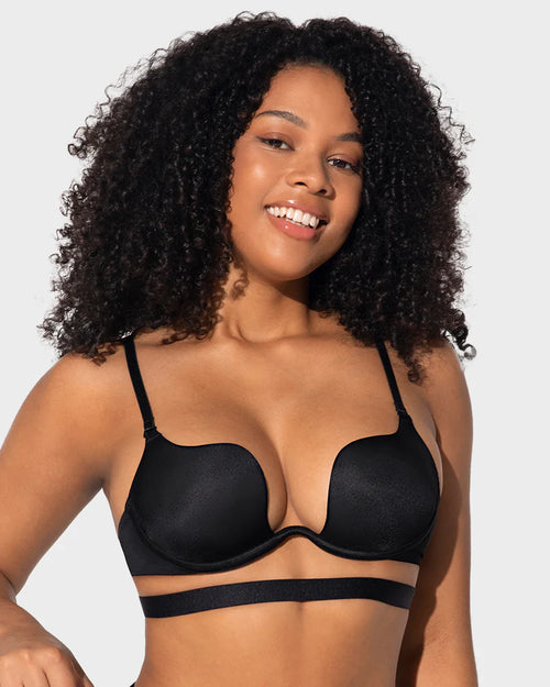 U-Shaped Backless Bra with Lift