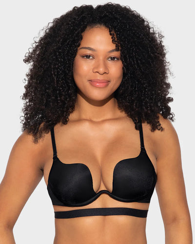U-Shaped Backless Bra with Lift
